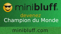 Annie joue au Minibluff